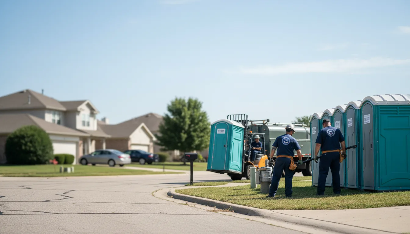 Porta Potty Rental in Hartshorn, MO near me